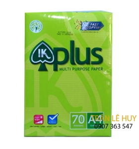 Giấy photo A4 IK Plus 70gsm