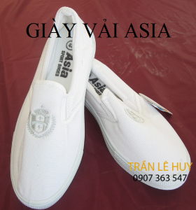 Giày vải Asia không dây