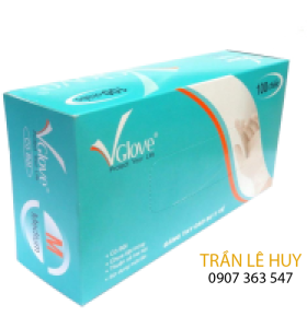 Găng tay y tế Latex có bột Vglove