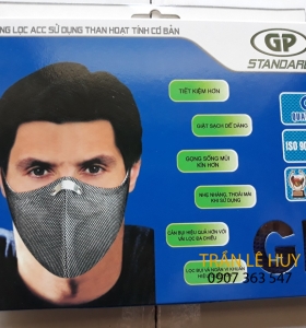 Khẩu trang than hoạt tính 6 lớp GP Standard