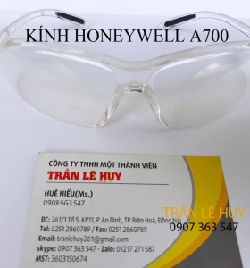 Kính bảo hộ lao động A700 màu trắng - Honeywell