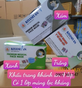 KHẨU TRANG Y TẾ 4 LỚP KHÁNG KHUẨN