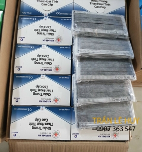 Khẩu trang than hoạt tính 4 lớp