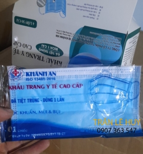 Khẩu trang y tế 4 lớp tiệt trùng