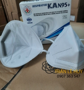 Khẩu trang KAN95+ màu trắng /màu xám