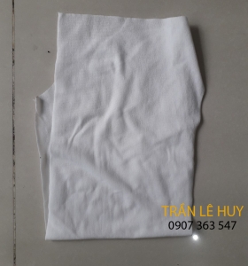 Vải lau trắng