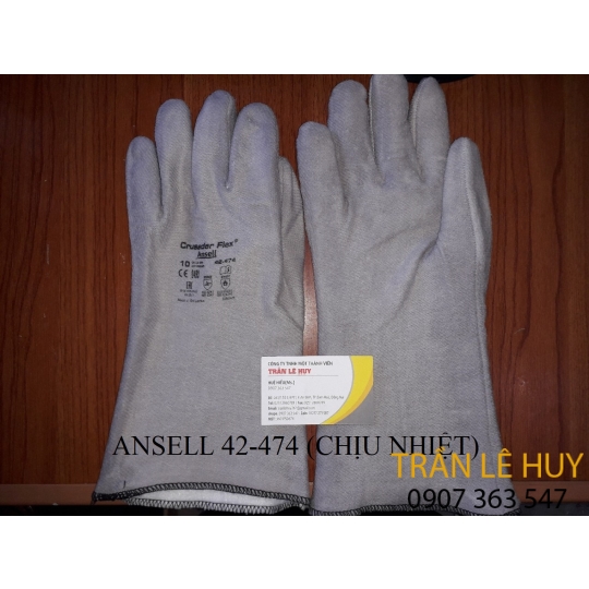 Găng tay chịu nhiệt đến 250 độ C Ansell 42-474