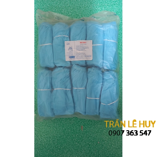 Bao bọc giày phòng sạch vải không dệt