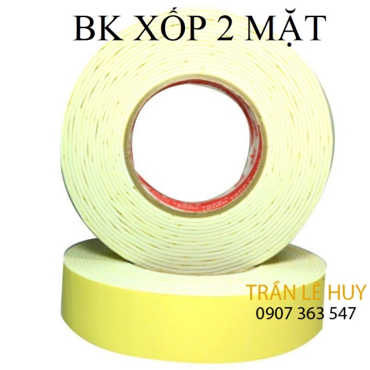 Băng keo xốp 2 mặt