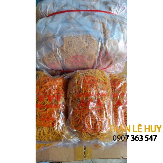 Dây thun khoanh màu vàng