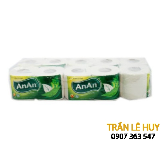Giấy vệ sinh An An - Lốc 10 cuộn