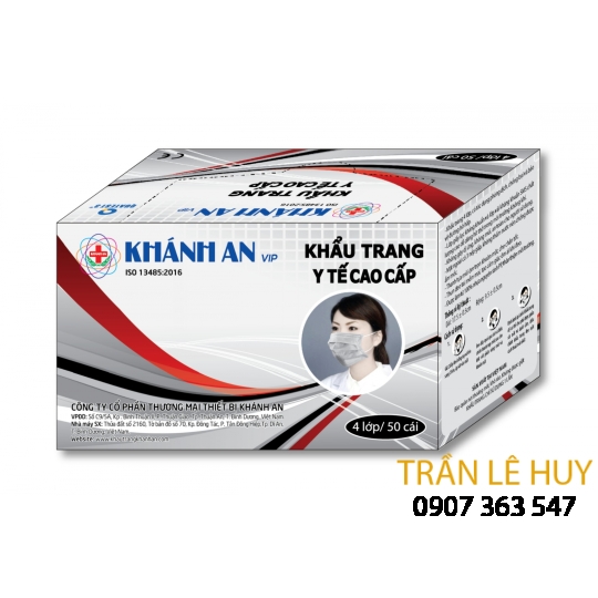 Khẩu trang y tế 4 lớp Khánh An VIP