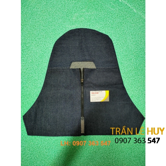 Nón trùm đầu cho thợ hàn vải Jean