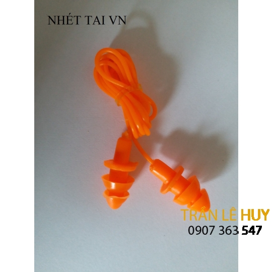 Nút Chống Ồn Nhựa 3 tầng có dây