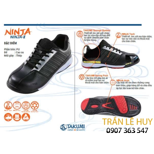 Giày bảo hộ Takumi Ninja II