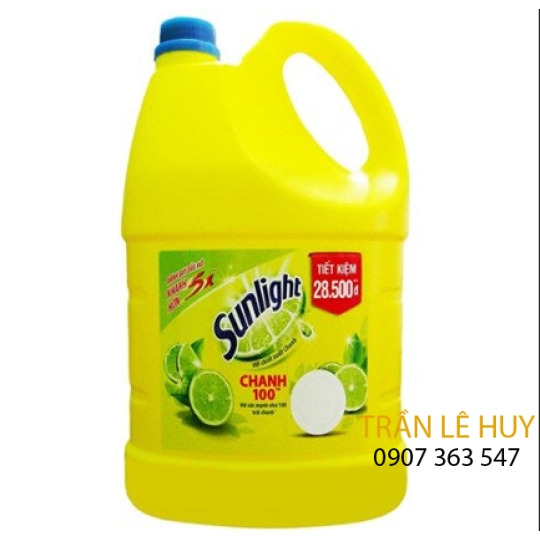 Nước rửa tay Sunlight chanh vàng 3.6kg