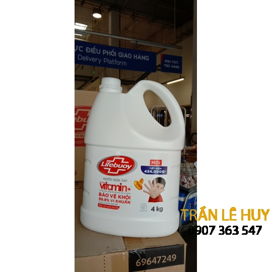 Nước rửa tay Lifebuoy 4kg