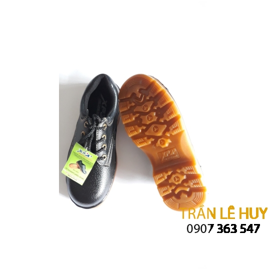 Giày bảo hộ XP đế vàng (đế kép) 4 nút