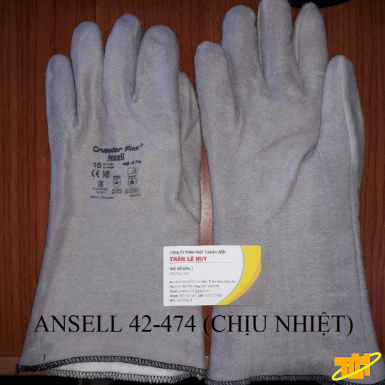 Găng tay chịu nhiệt đến 250 độ C Ansell 42-474