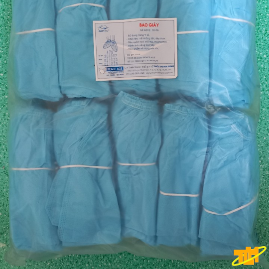 Bao bọc giày phòng sạch vải không dệt