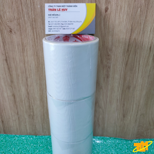 Băng keo Simili màu trắng khổ 90mm