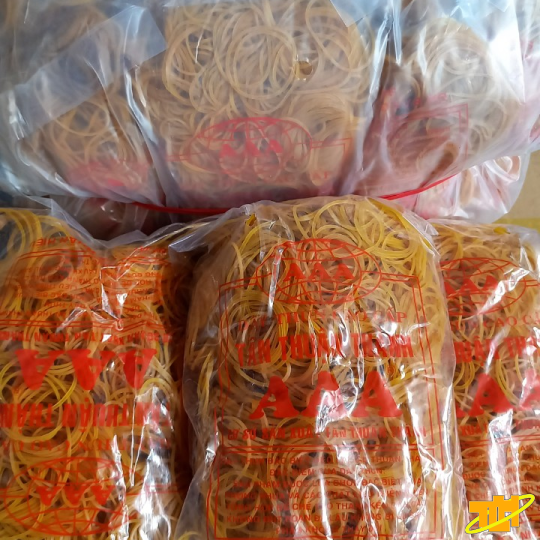 Dây thun khoanh màu vàng