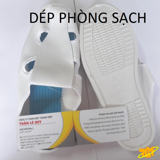 Dép phòng sạch 4 lỗ