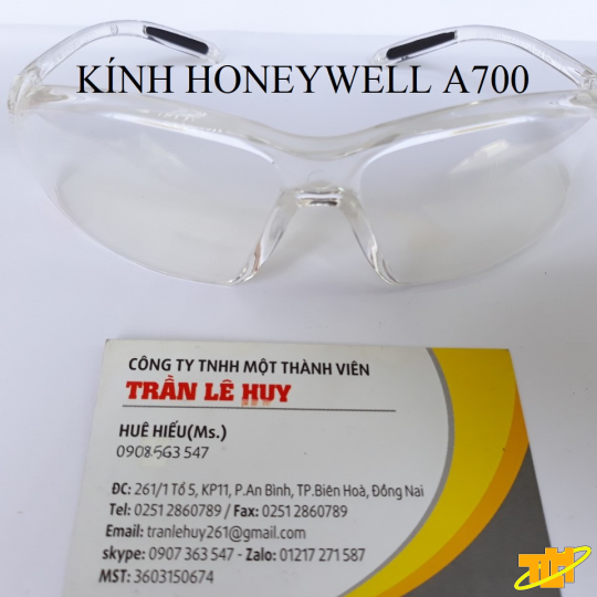 Kính bảo hộ lao động A700 màu trắng - Honeywell