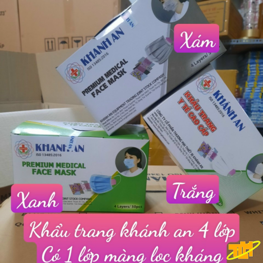 KHẨU TRANG Y TẾ 4 LỚP KHÁNG KHUẨN