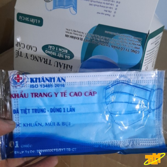 Khẩu trang y tế 4 lớp  tiệt trùng