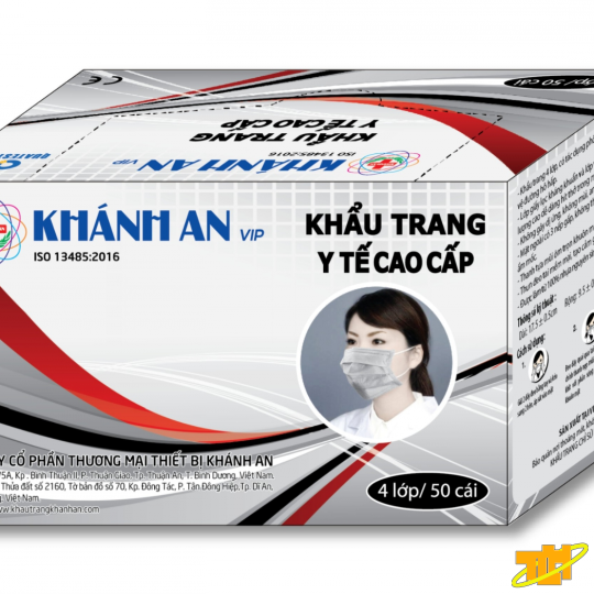 Khẩu trang y tế 4 lớp Khánh An VIP
