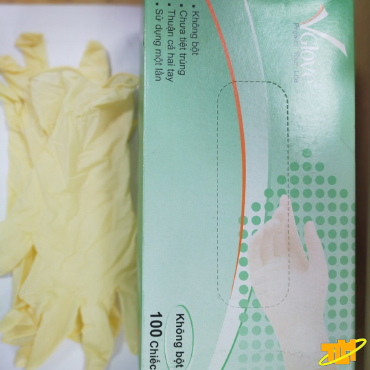 Găng tay y tế Latex không bột Vglove