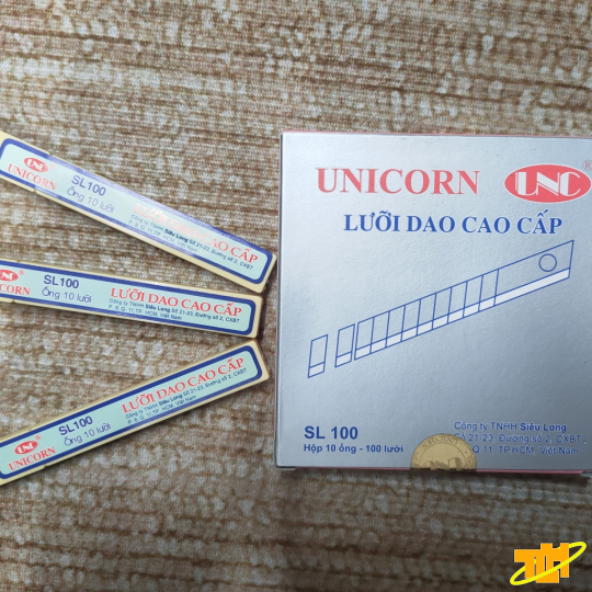 Lưỡi dao Unicorn vàng 9mm