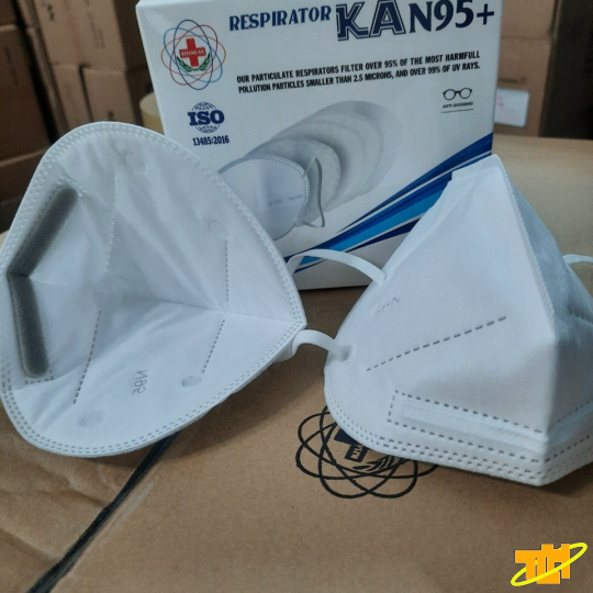 Khẩu trang KAN95+ màu trắng /màu xám