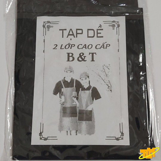 Tạp dề vải 2 lớp